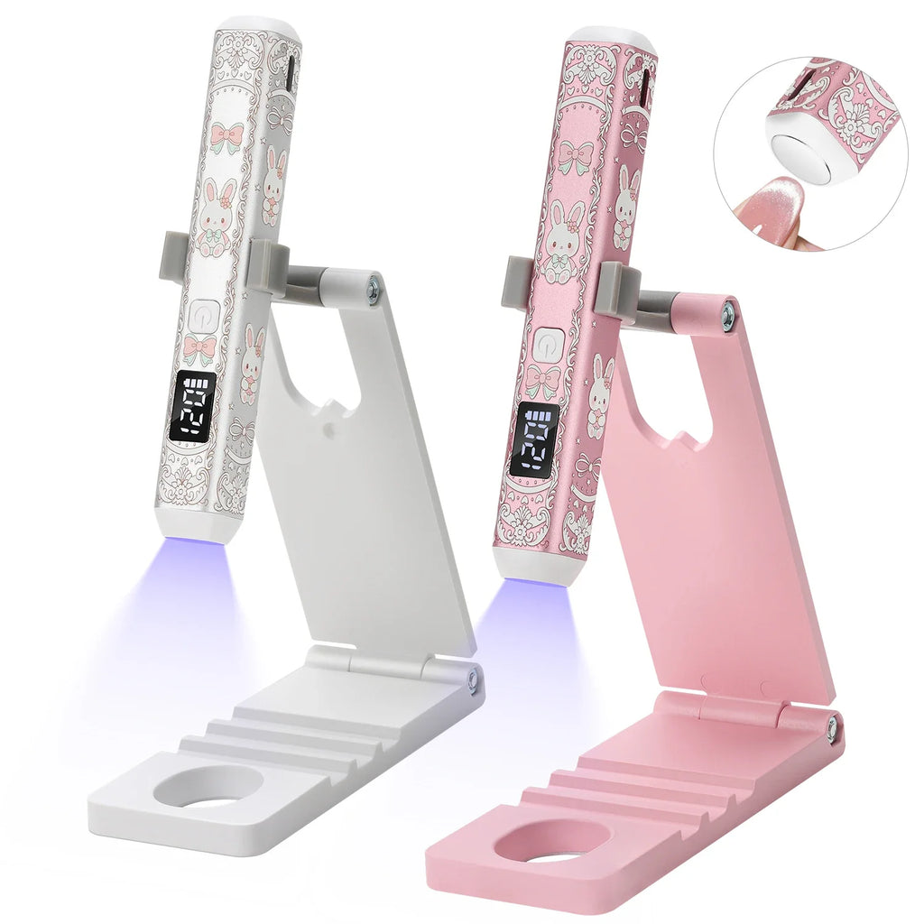 Bunny Nail Lamp with Stand